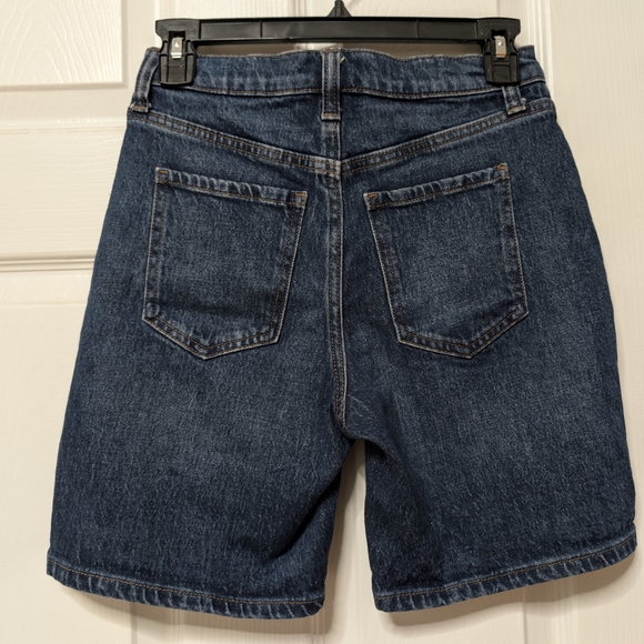 Banana Republic Women’s Dark Blue Denim Shorts - Picture 2 of 3